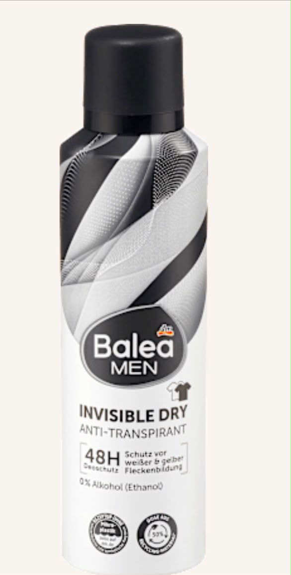 Balea Men Invisible Dry 48h Anti-Perspirant Spray