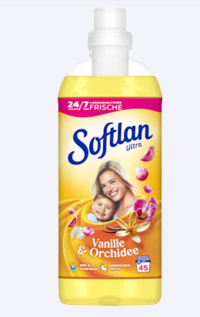 Softlan Ultra Vanilla & Orchid Fabric Softener